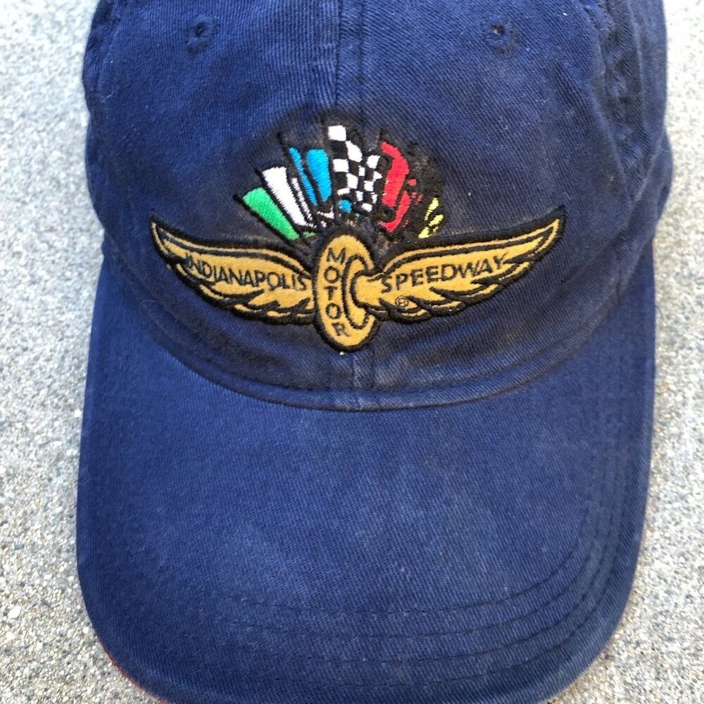 Vintage MAIN GATE Indianapolis Motor Speedway Hat 90th Running Kids Boys Cap - Picture 3 of 5